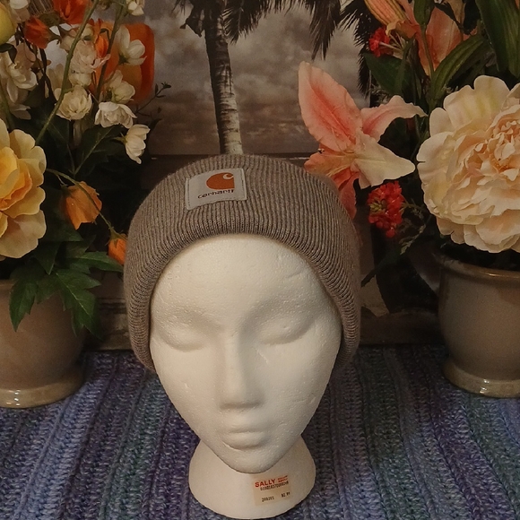 Carhartt Gray Knit Beanie - Picture 1 of 5